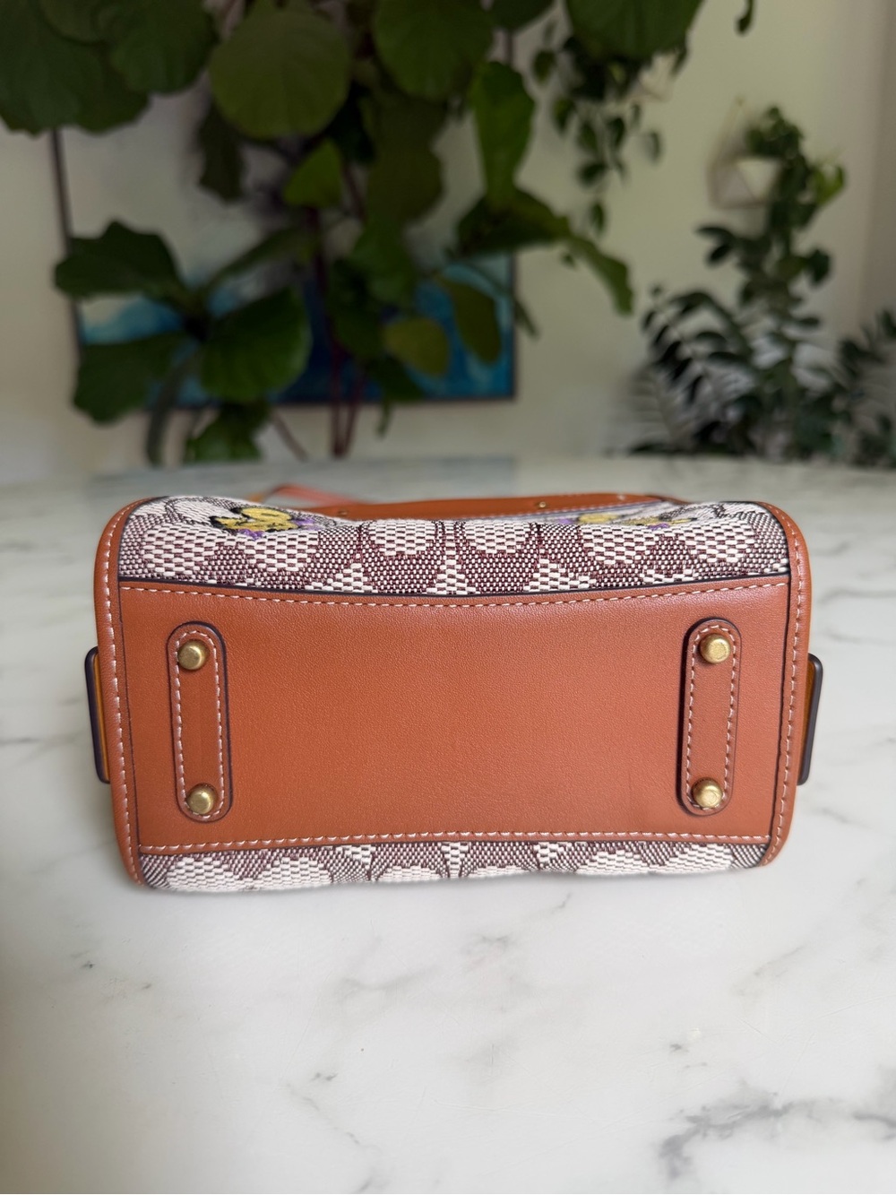 Coach Rogue 17 In Signature Textile Jacquard With Duck Motif C6164 Crossbody Bag - Picture 6 of 15
